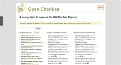 Desktop Screenshot of opencharities.org